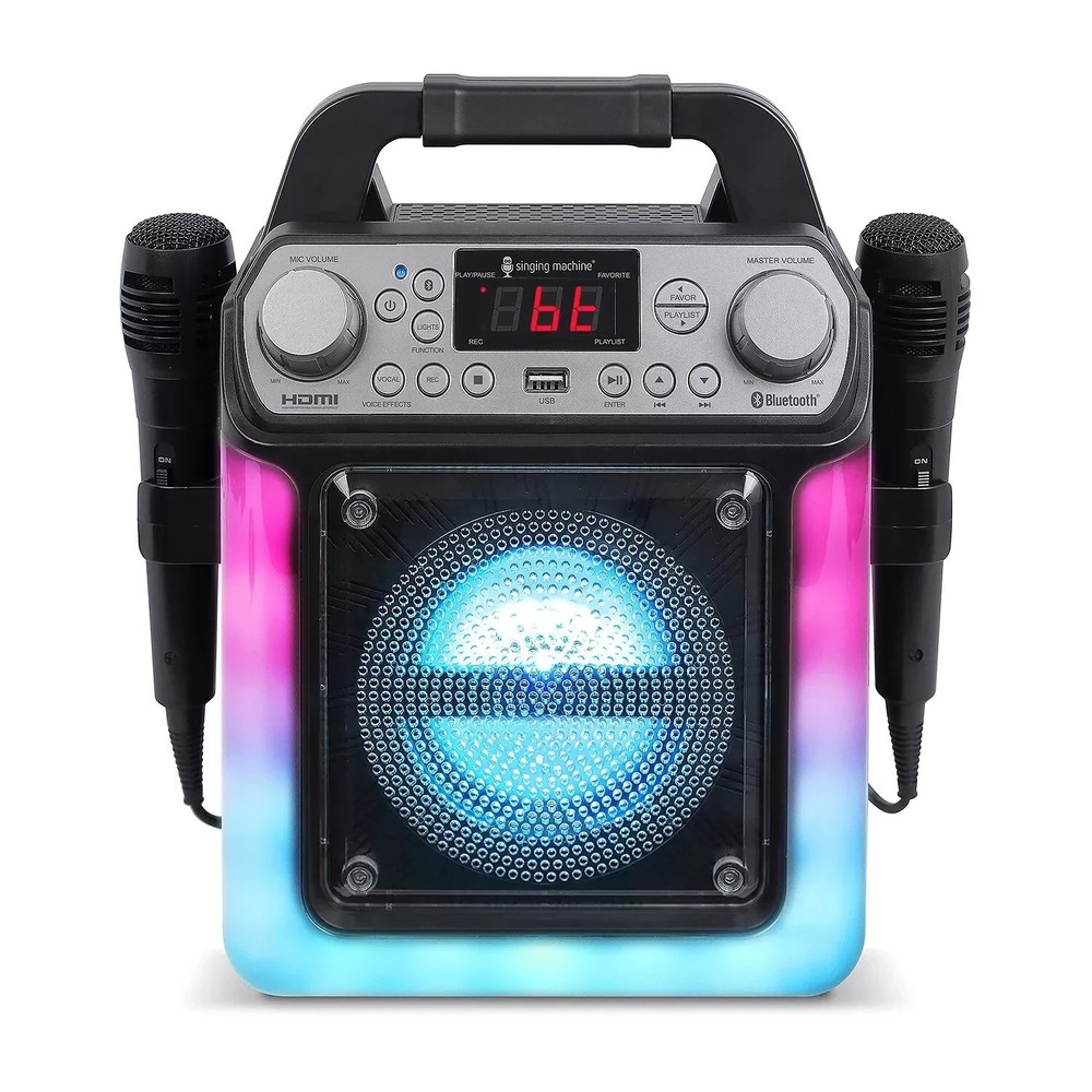 Singing Machine Portable Bluetooth Karaoke System (SML654BK) - [LN]™