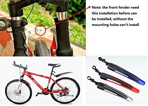 Adjustable Front/Rear Mud Guard for Road & Mountain Bicycles