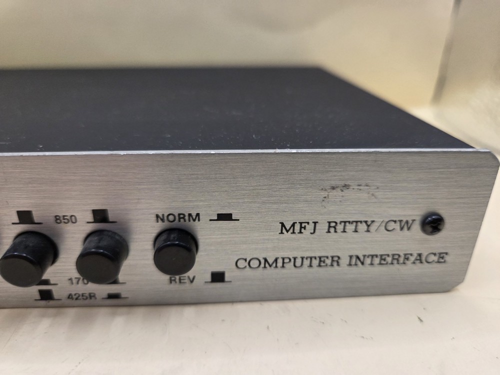 MFJ-1224 RTTY/CW Computer Interface Multi Data Controller Untested