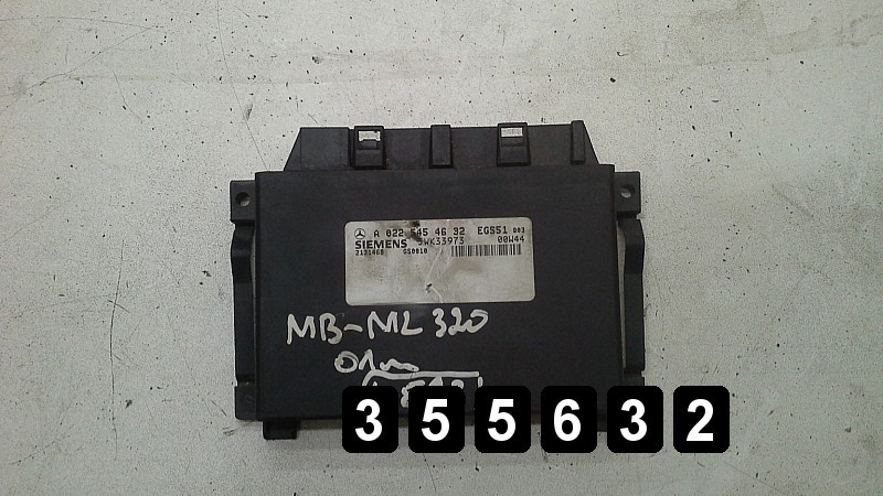 2001 MERCEDES ML ECU GEARBOX CONTROL UNIT MODULE SENSOR 3.2CDI 0225454632