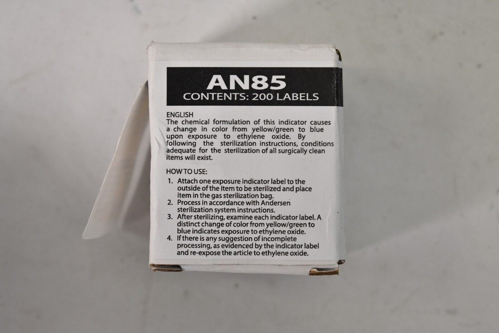 Andersen Sterilization Process Indicator Strips 4.7cm Class 1 Labels 200 Pack