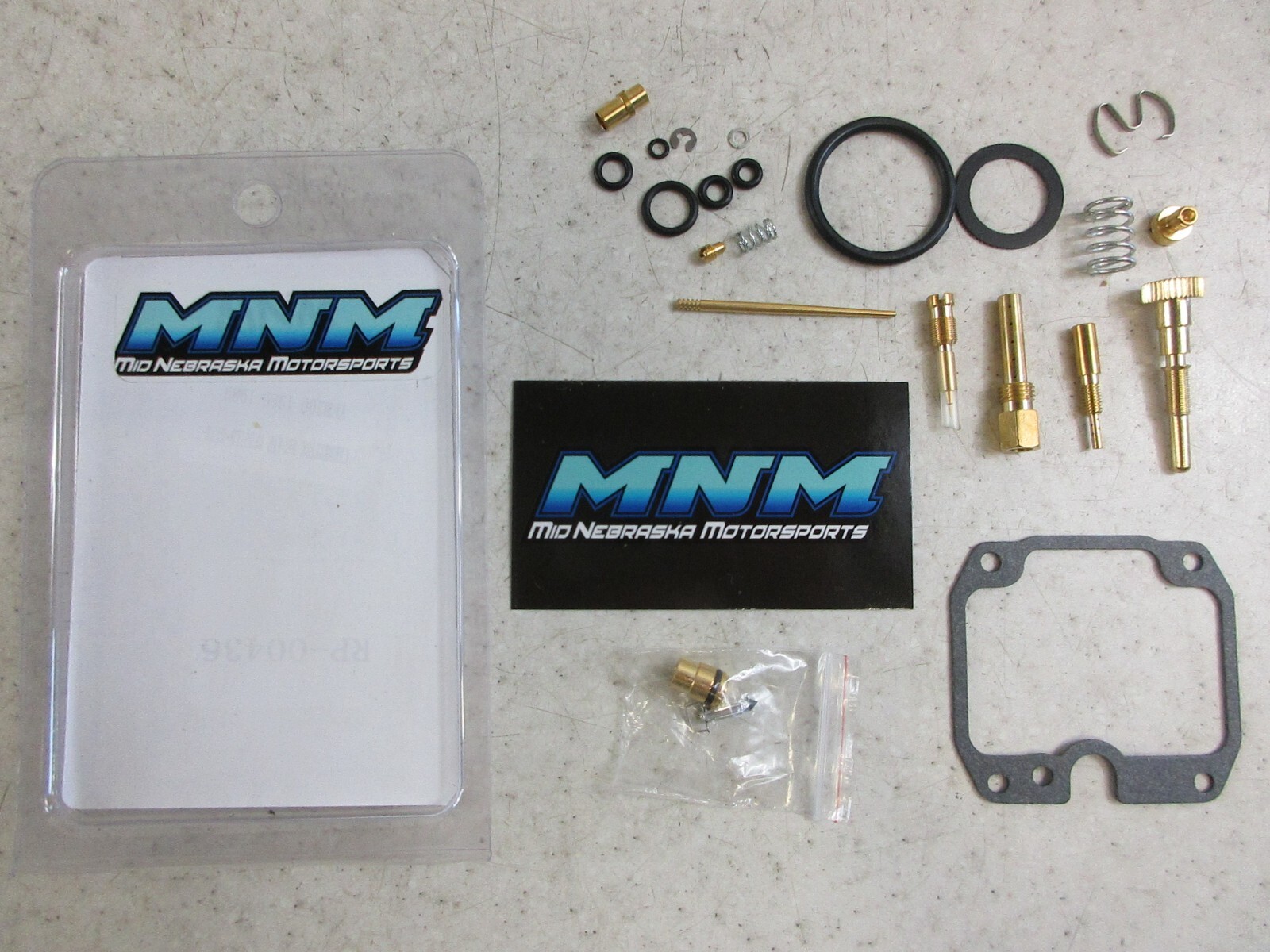 Yamaha Tri Moto 200 / Moto 4 - Complete Carb Kit - Carburetor Rebuild Valve