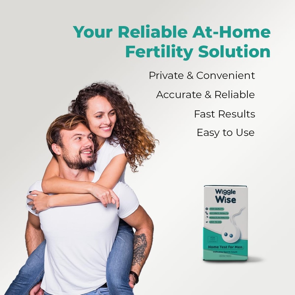Fertility Test Kit for Men – Sperm Count Home Test Kit for Male Fertility – a...