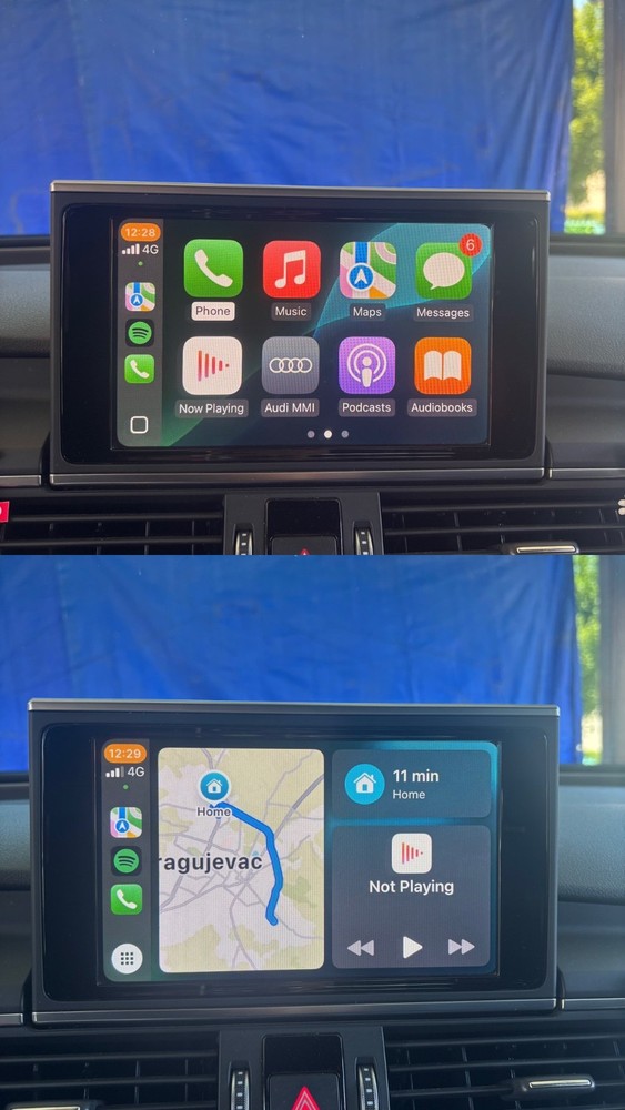 Audi A6 A7 C7.5 Carplay/Android auto Activation + Map update