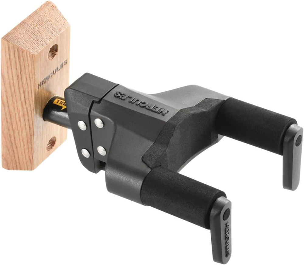 GSP38WBPLUS Auto Grip System Guitar Hanger,Black