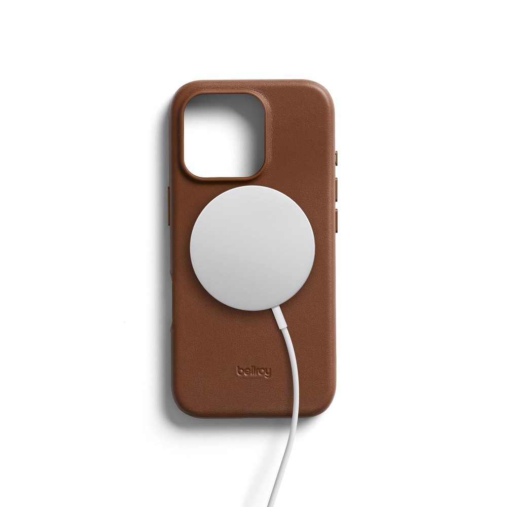 Bellroy Leather Case for iPhone 16 Pro - Sienna