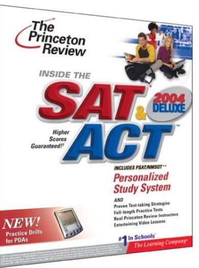 The Princeton Review: Inside The SAT & PSAT Deluxe PC MAC CD study practice test