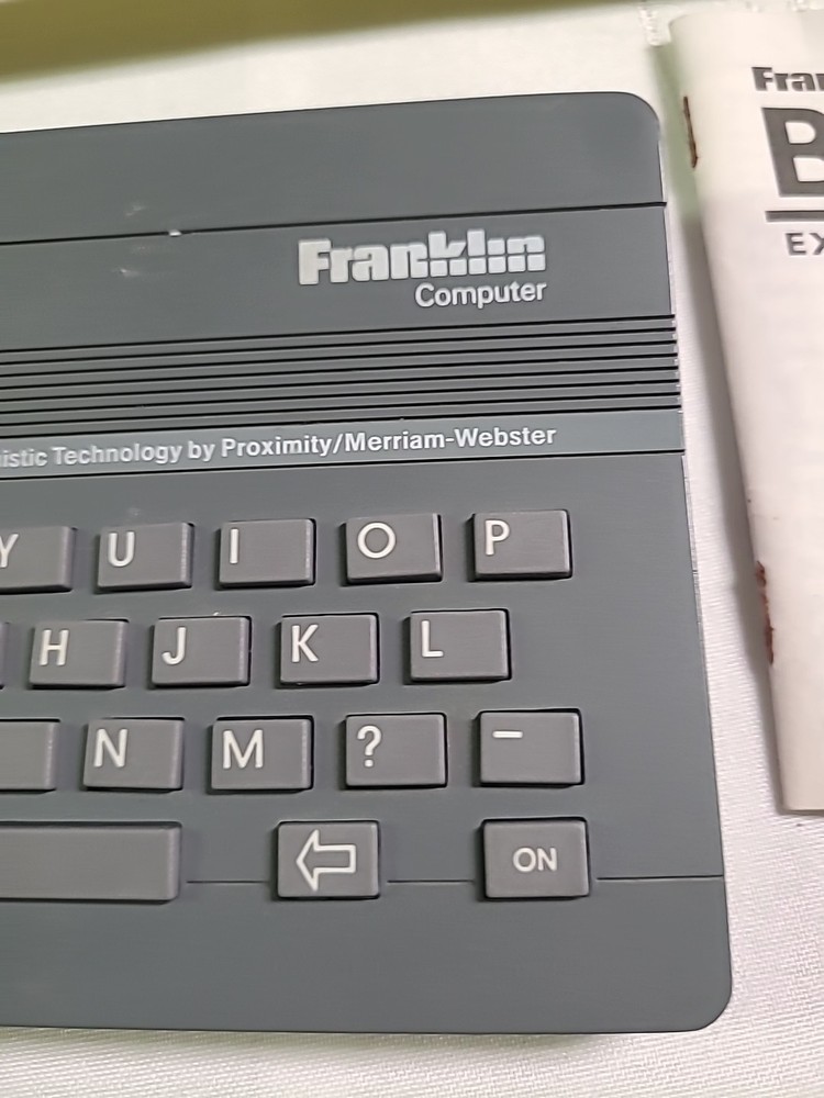 Vtg. Franklin Bookman Computer Spelling Ace (Bin C)