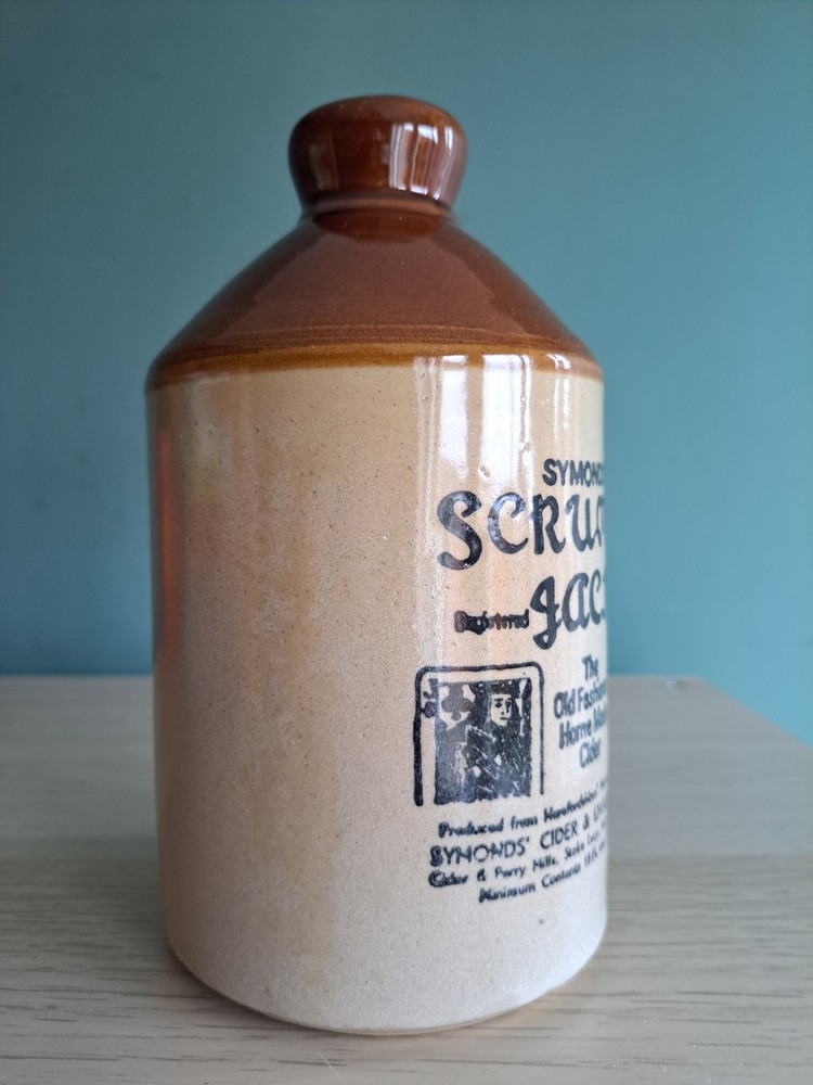 Symonds Scrumpy Jack Cider Flagon Jug Stoneware