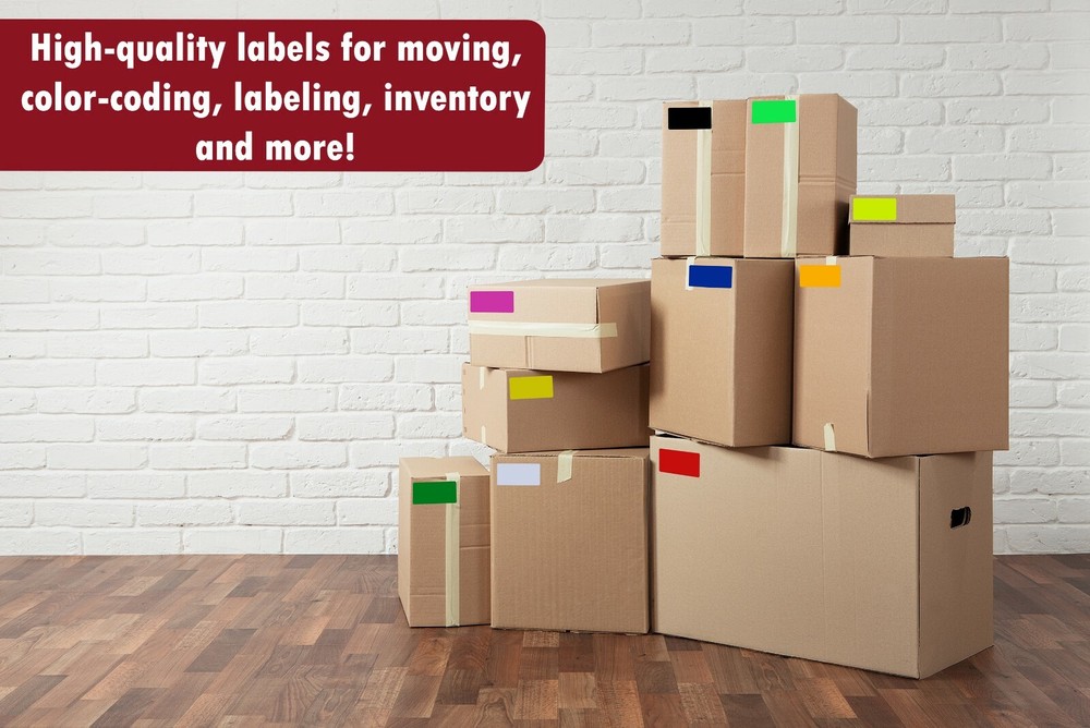 Royal Green Rectangular Color-Coding Labels Roll 101x50MM (4 Inch x 2 Inch)