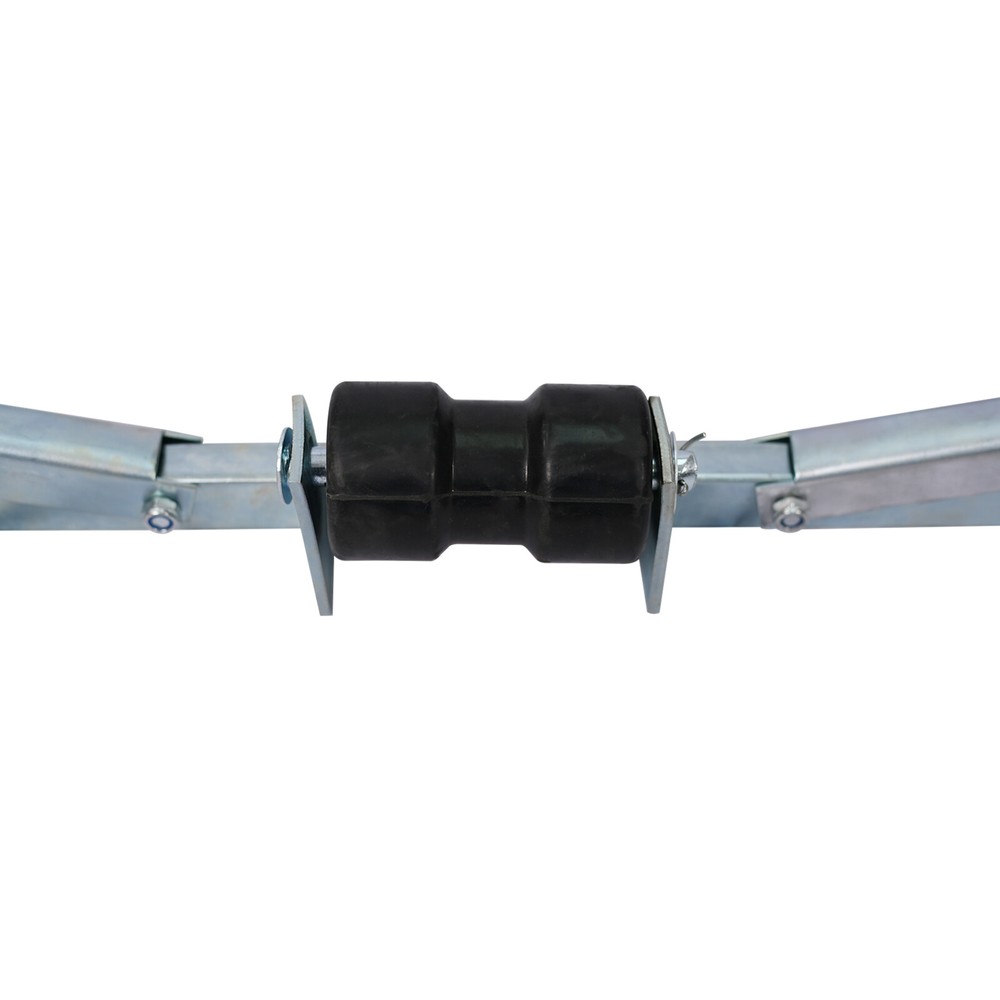 Boat Trailer Bottom Support Bracket Steel with Keel Rollers Capacity 1760lbs