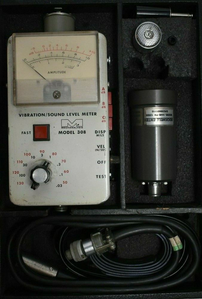 IRD Mechanalysis Model 308 Vibration/Sound Level Meter [Ref B]