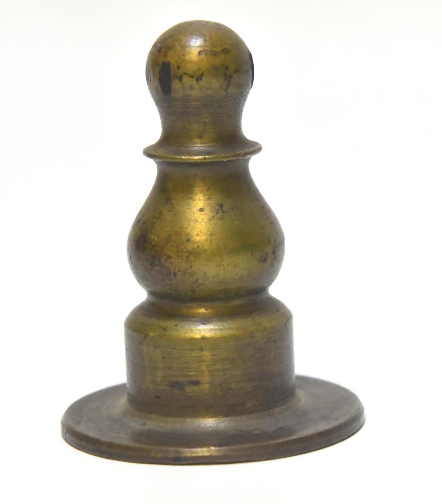 VINTAGE SOLID DECORATIVE FINIAL 7/16 THREAD