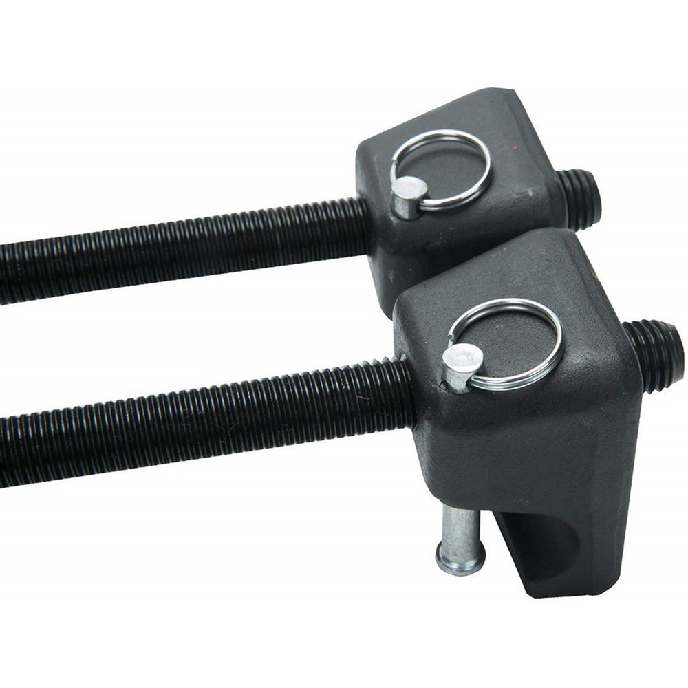 Heavy Duty Coil Spring Compressor Safety Lock Brackets Strut Shock Remover Tool