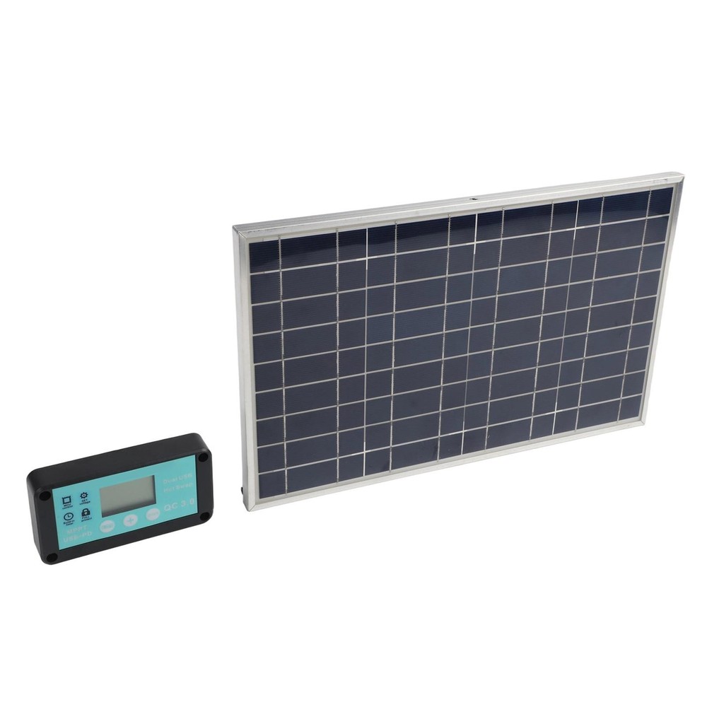 100 Watt Solar Panel Kit with Controller for Portable Energy Solutions