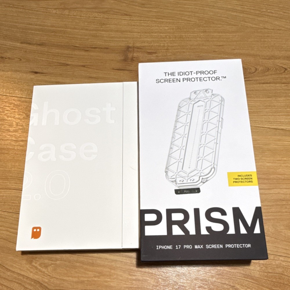 dbrand Prism 2.0 Screen Protector & Ghost CASE for iPhone 17 Pro Max