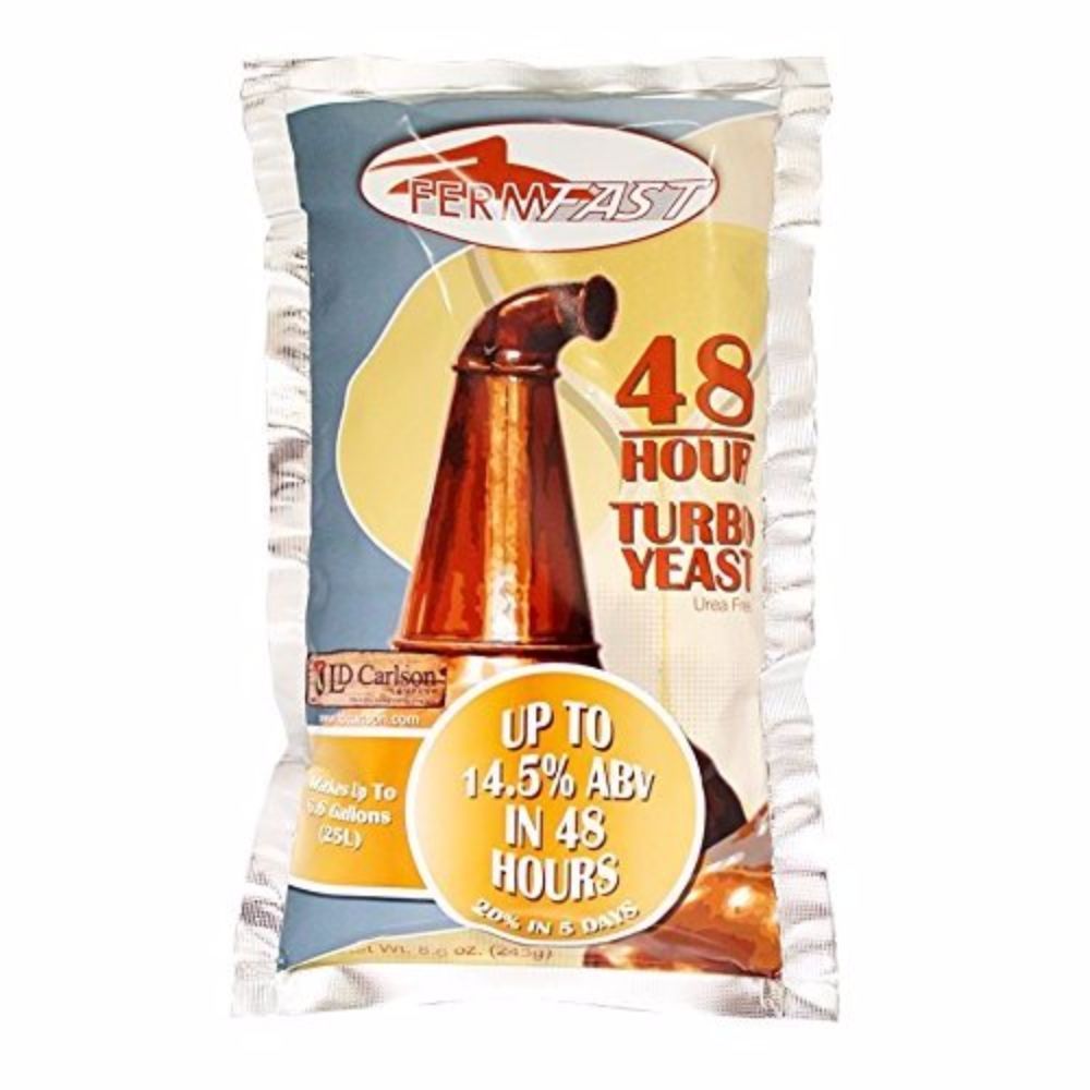 48 HOUR TURBO YEAST FERMFAST 243g PACKET