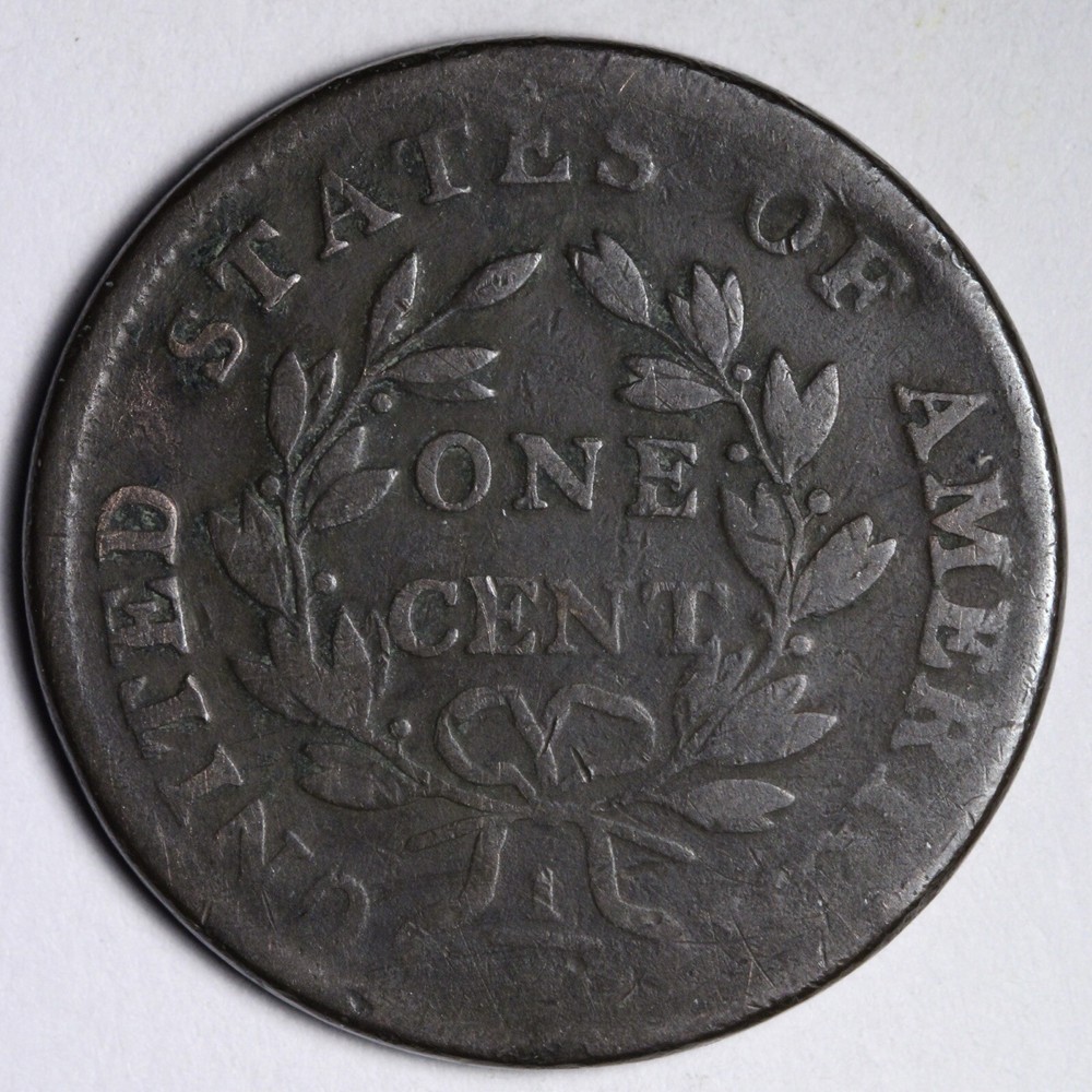 1800 Draped Bust Large Cent VG E254 CNMZ