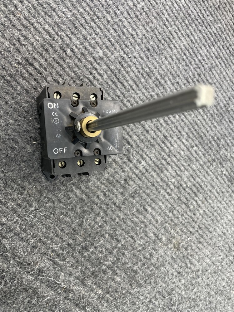 3 Phase Disconnect PDS340 600V 40a 20HP c3CONTROLS