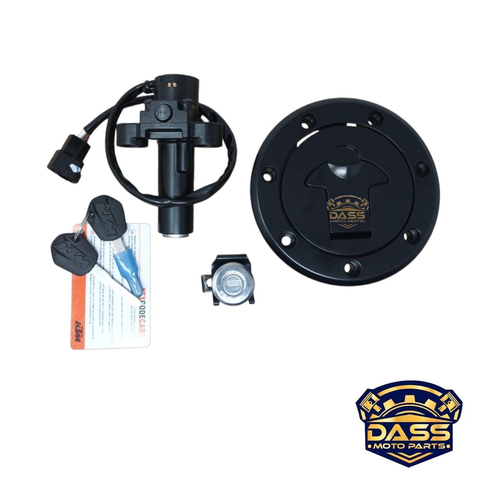 Lock Set Kit Switch Ignition Fits KTM Rc 390 2017-2021