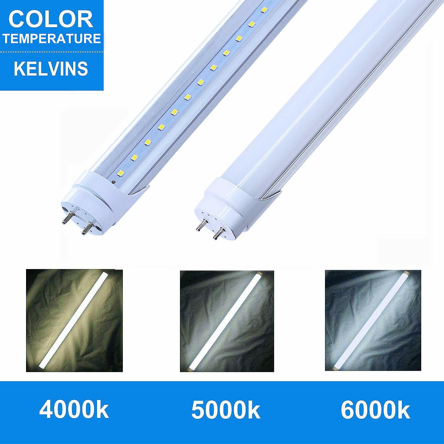 T8 4FT LED Tube Light Bulb 22W 28W 60W G13 4 Foot LED Shop Light 4000K~6000K
