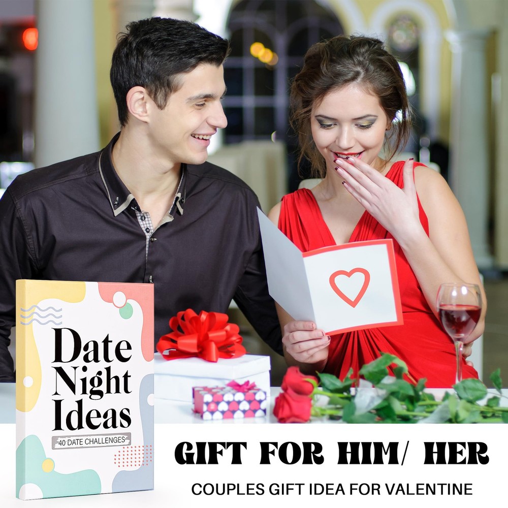 ONEVIVE 40 Scratch Off Date Ideas Couples Romantic Gift Valentines