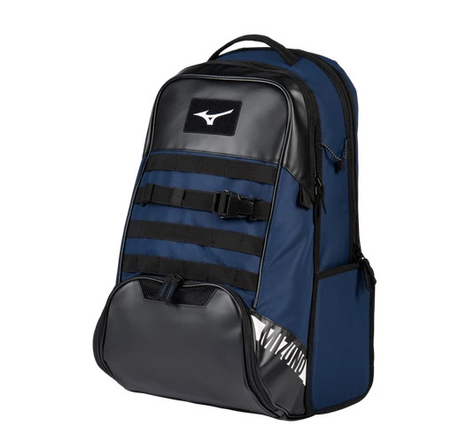 Mizuno Organizer Backpack navy/black