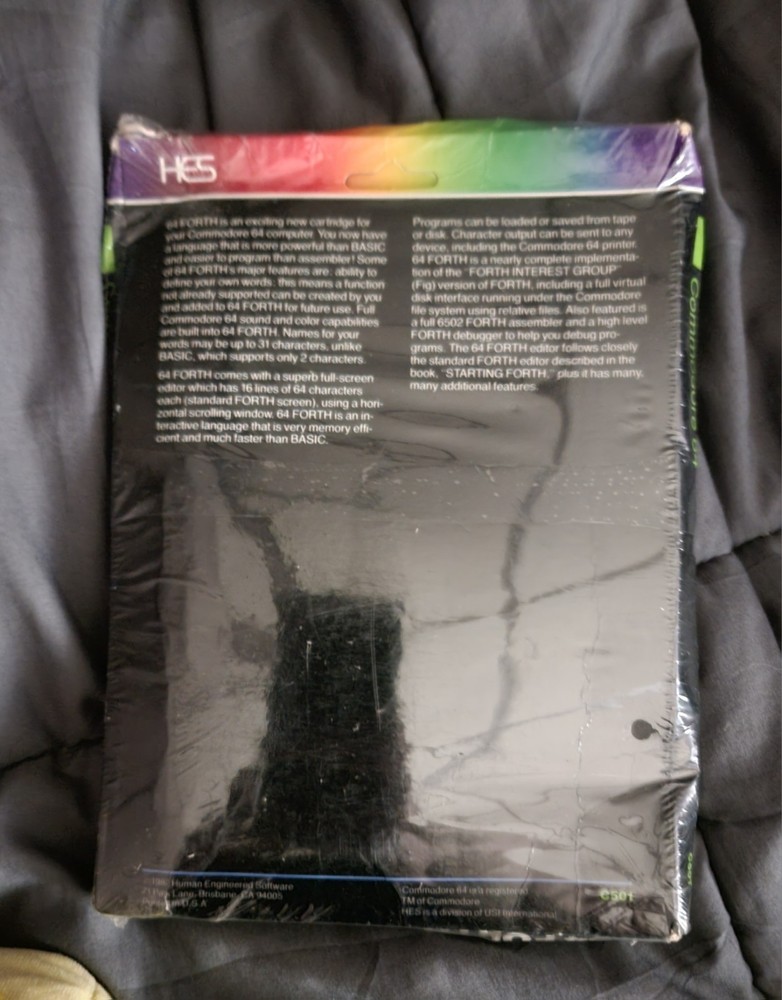 HES 64 FORTH Cartridge for Commodore 64