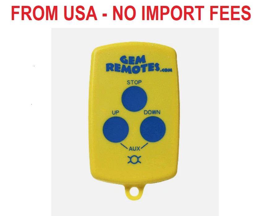 GEM Remote Transmitter 3-Button ( Boat Lift controller )