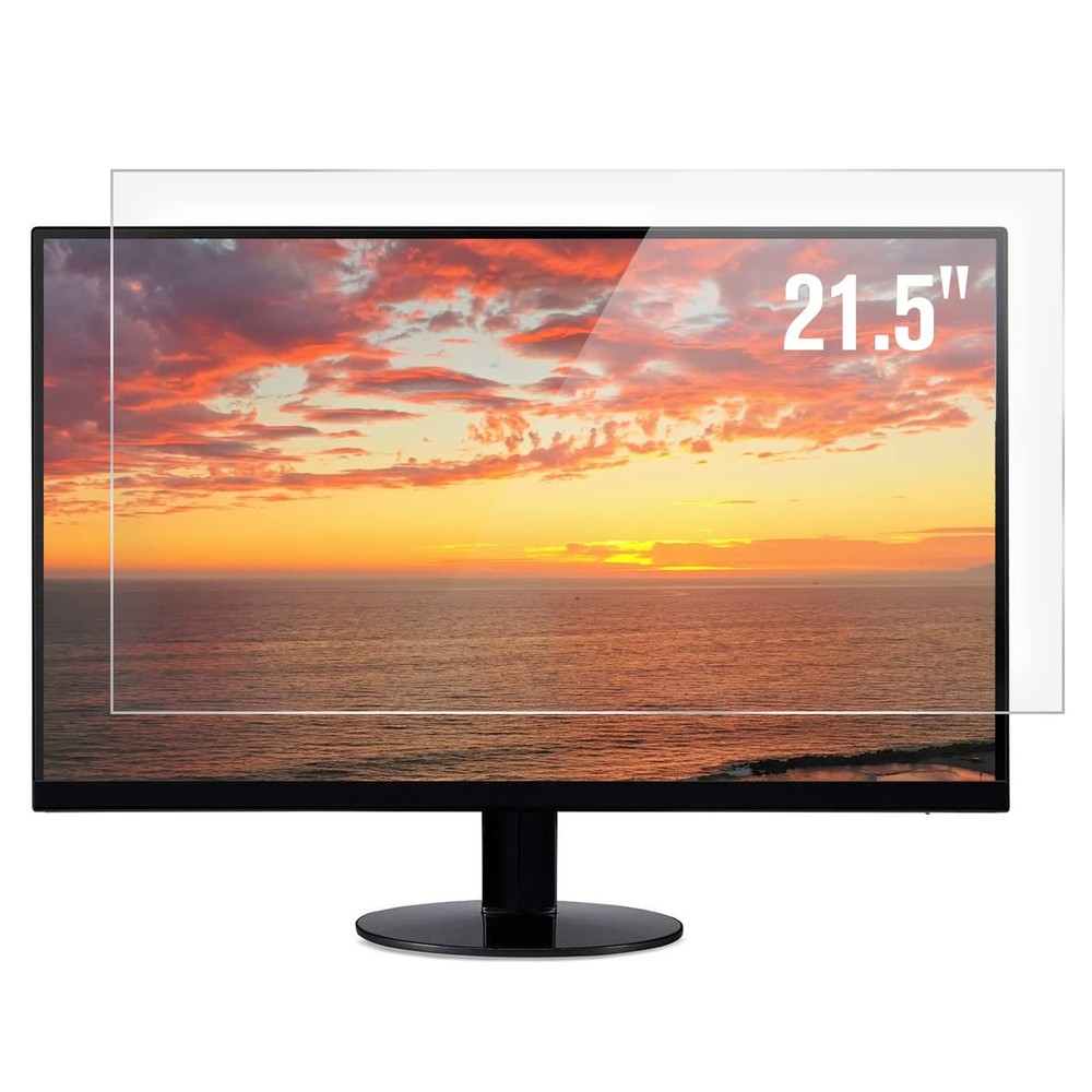 2-Pack 21.5" Anti-Glare Matte Computer Screen Protector for Widescreen Displays