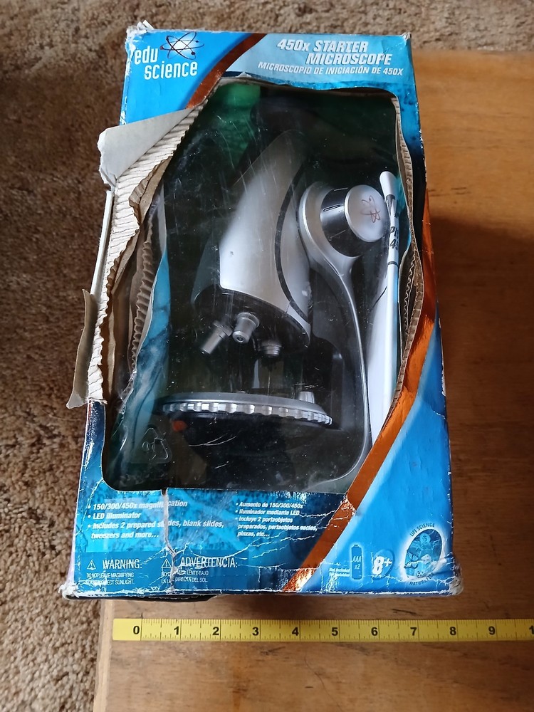 Edu Science 450x Starter Microscope - Used