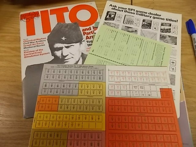 Strategy & Tactics #81 - Tito - SPI - Unpunched