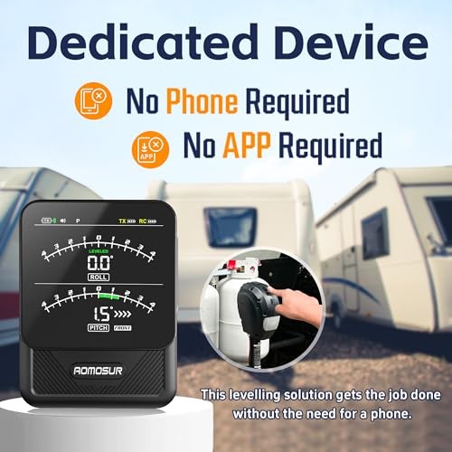 Wireless RV Leveling System, Smart Electronic Camper Leveler, Automatic
