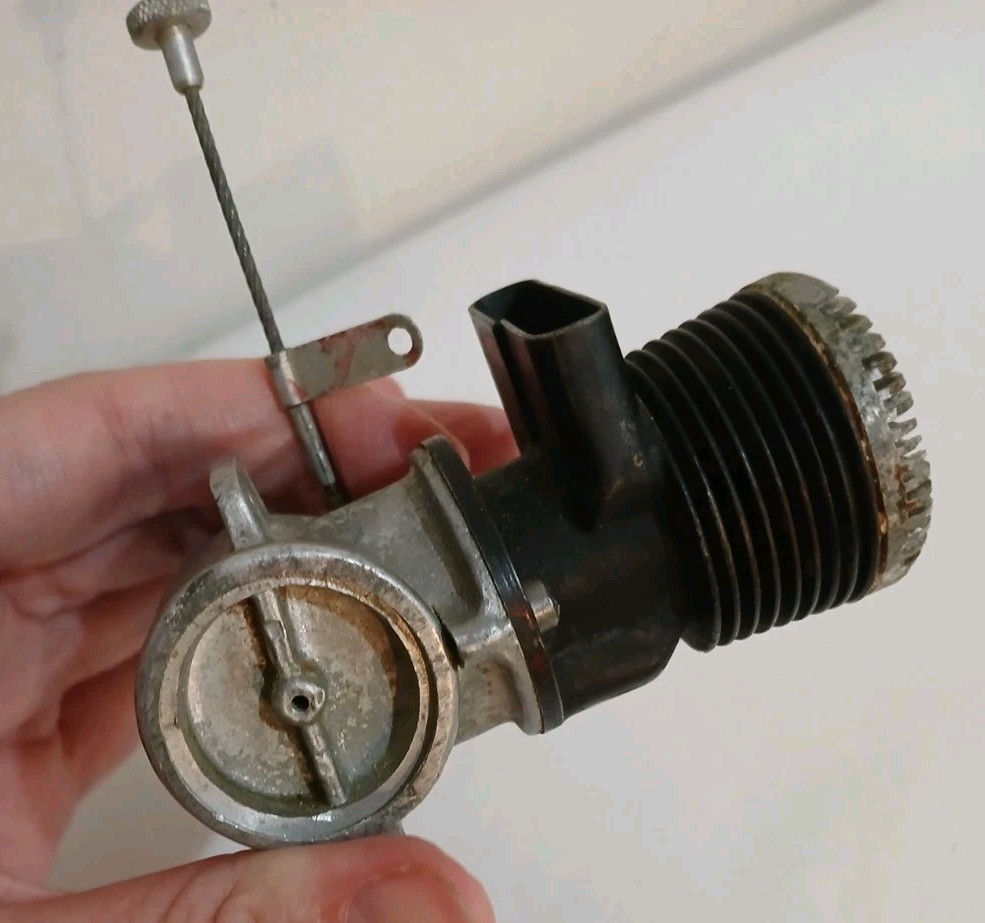 Vintage Madewell 49 Model Airplane Engine