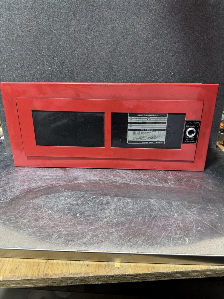 Simplex Time Recorder 4309-y Panel Box