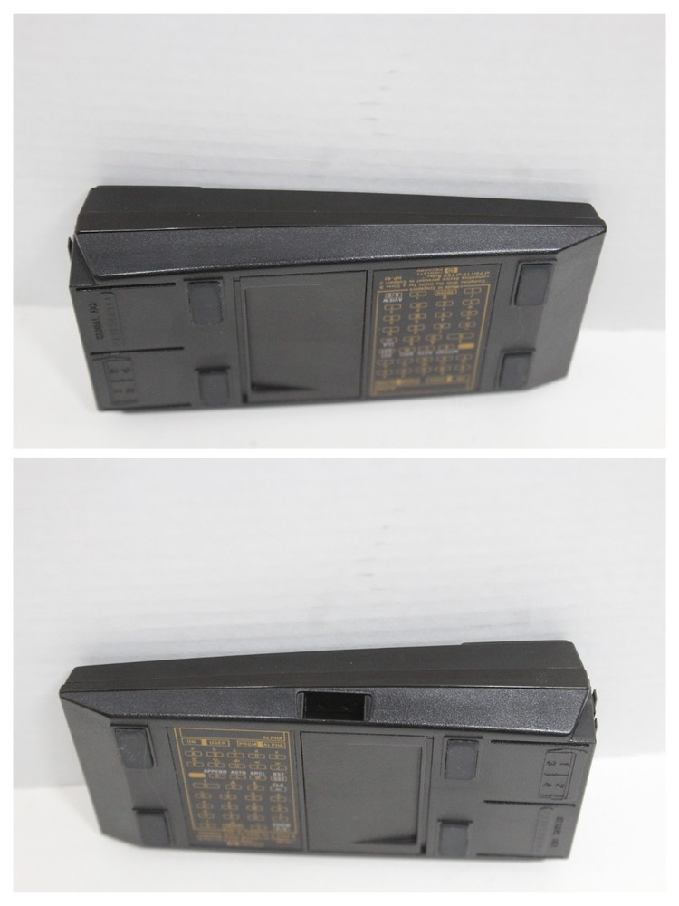 Hewlett Packard HP 41CV Calculator, Card Reader, Circuits 1, Math 1, Case - Read