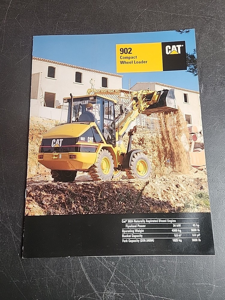 Caterpillar 902 Compact Wheel Loader Brochure