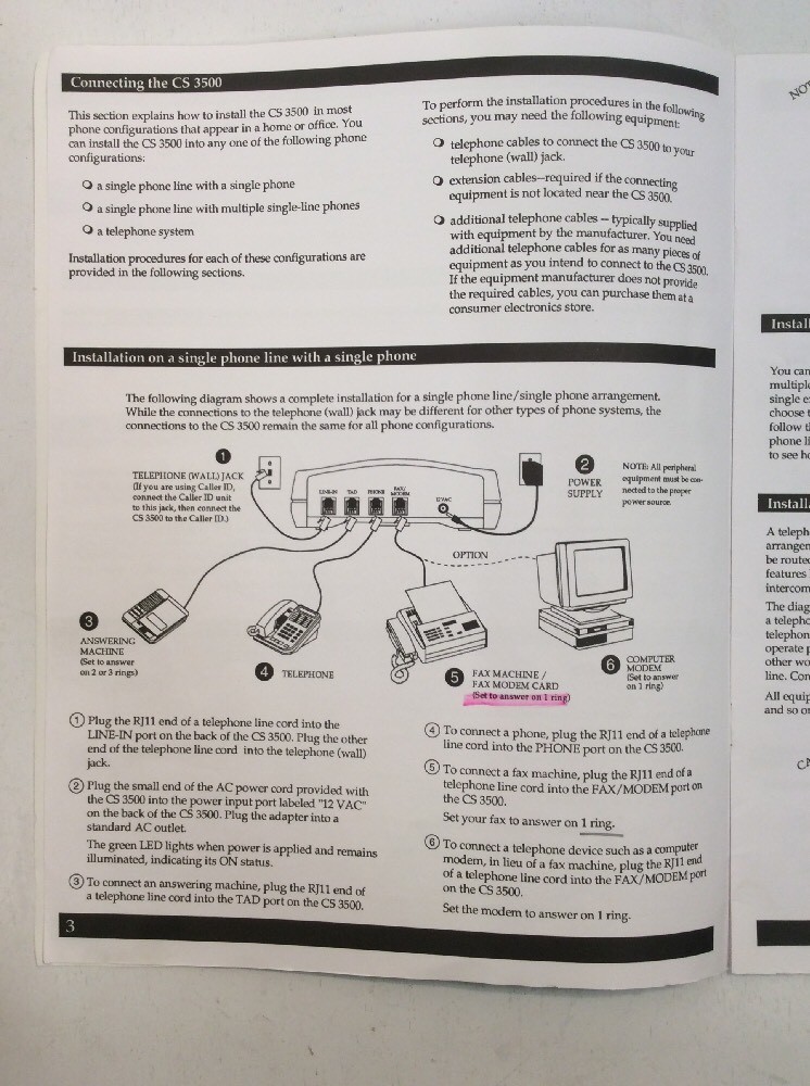 ComSwitch 3500 Operator’s Guide Command Communications PreownedBook.com