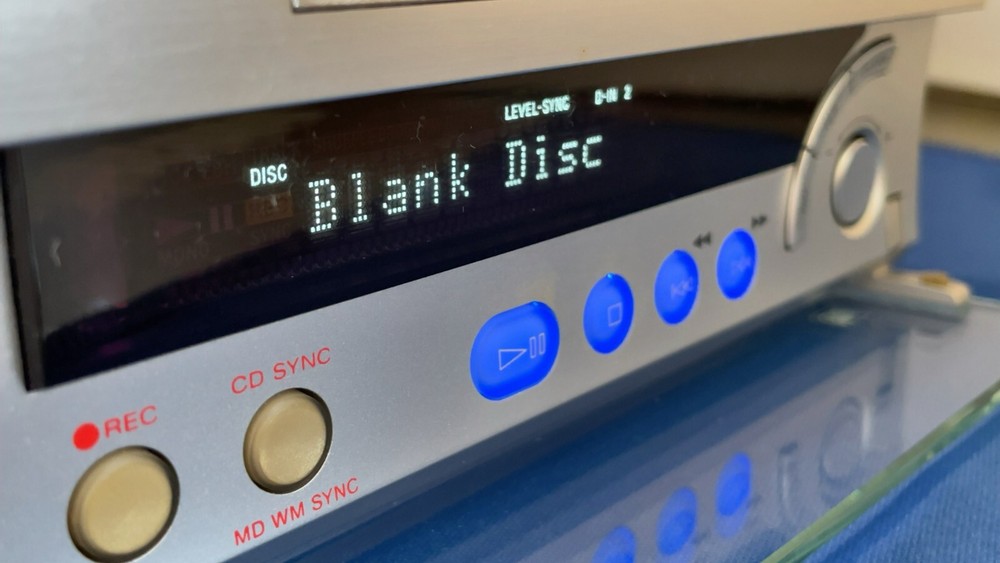 SONY MDS-SD1 MD Minidisc Recorder Deck Player Hi-Fi Audio Compact Component #2