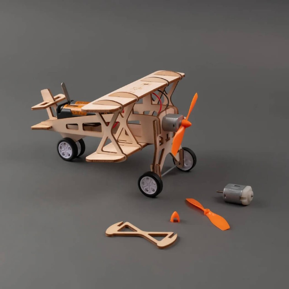 Kitsville Propeller Plane DIY Educational STEM Kit