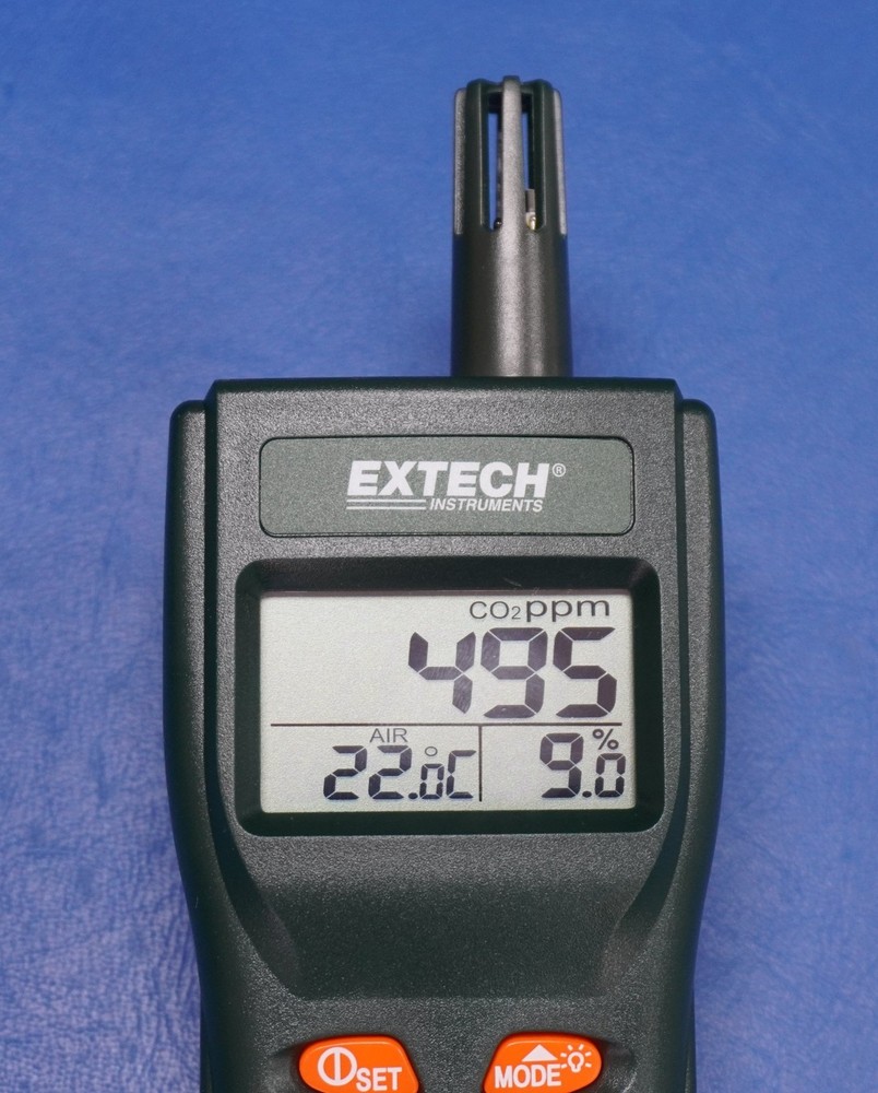 Extech CO250 CO2 meter & Humidity/thermometer