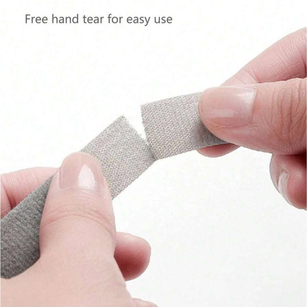 1m Hook & Loop Cable Tie Double-Sided Self Gripping Portabl Data Cable Organizer