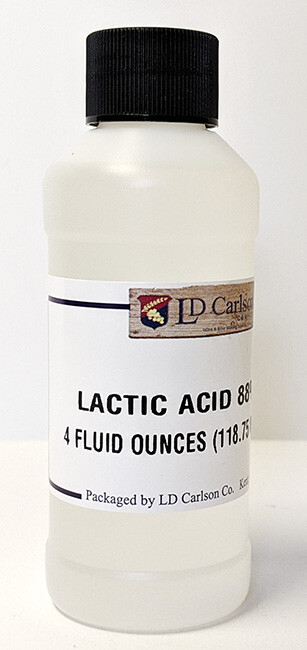 Lactic Acid 88% 4oz.