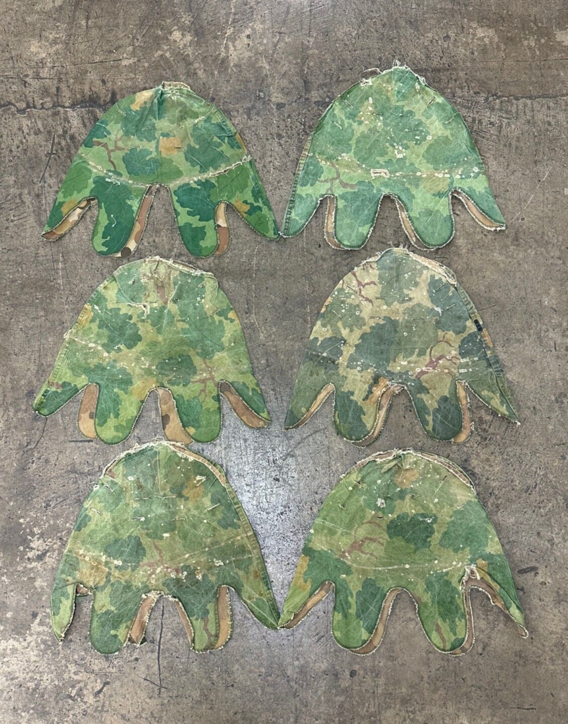 USGI Mitchell Pattern Helmet Cover, Vietnam War US Army USMC, T-107