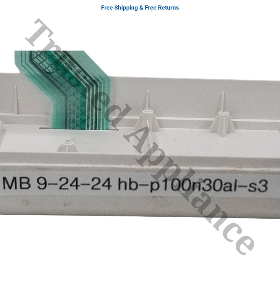 Hamilton Beach Microwave Control Panel Console WG120348 WHITE