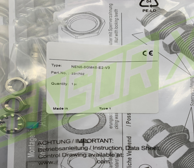 1PCS Switch Sensor New For Proximity Switch NEN6-8GM45-E2-V3