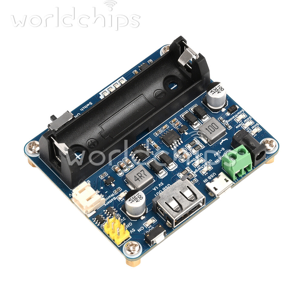 Power Manager Module for 6V~24V Solar Panel Support MPPT USB Battery Charging