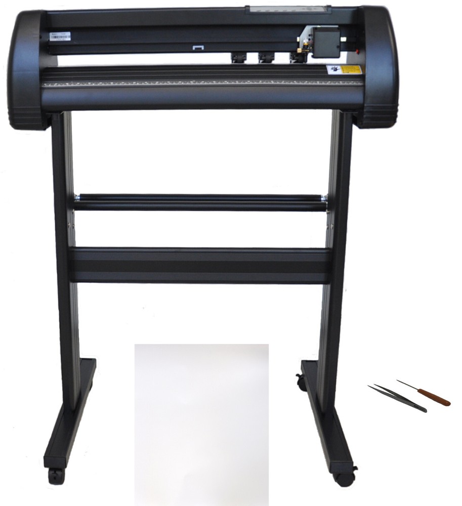 Heavy Duty 34" Heavy Duty Vinyl Plotter Cutter Plotter Stand Software Sign Vinyl