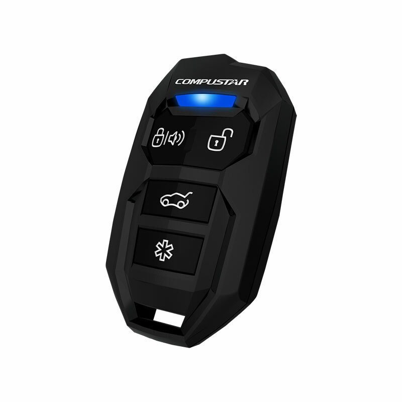 Compustar CS925S 1-Way Remote Start System W/Keyless 2-4 Button Remotes, 1500ft