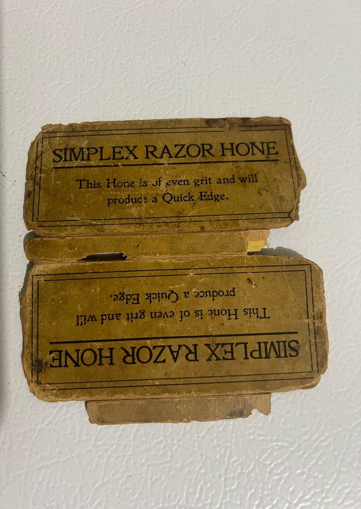 Vintage Simplex Razor Hone